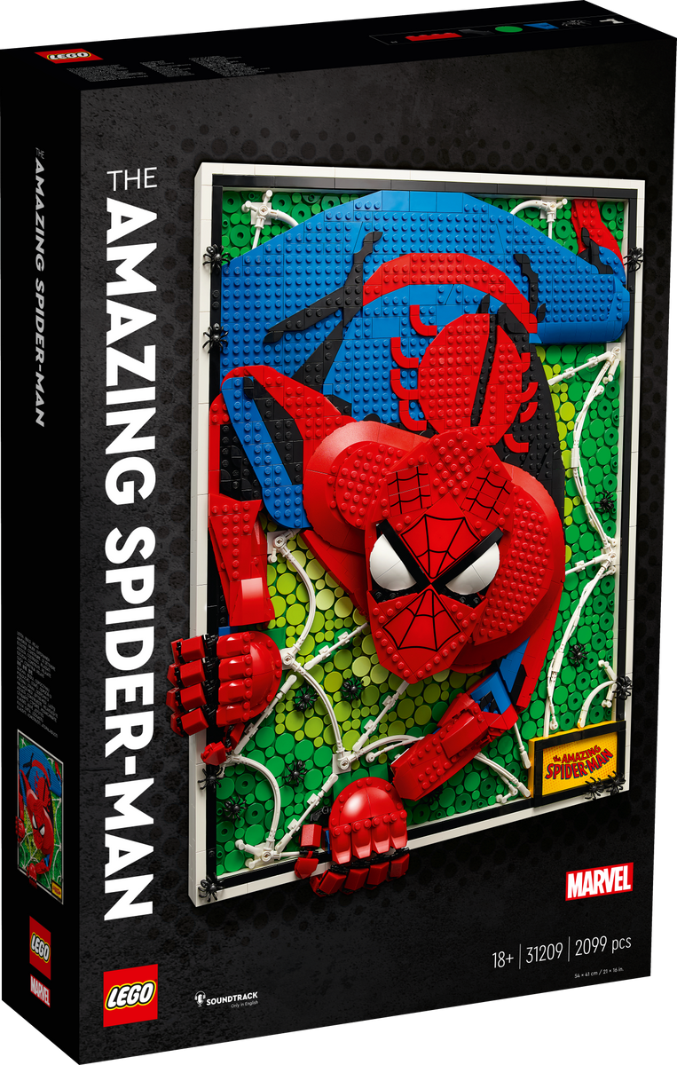 Spider man best sale spider book lego