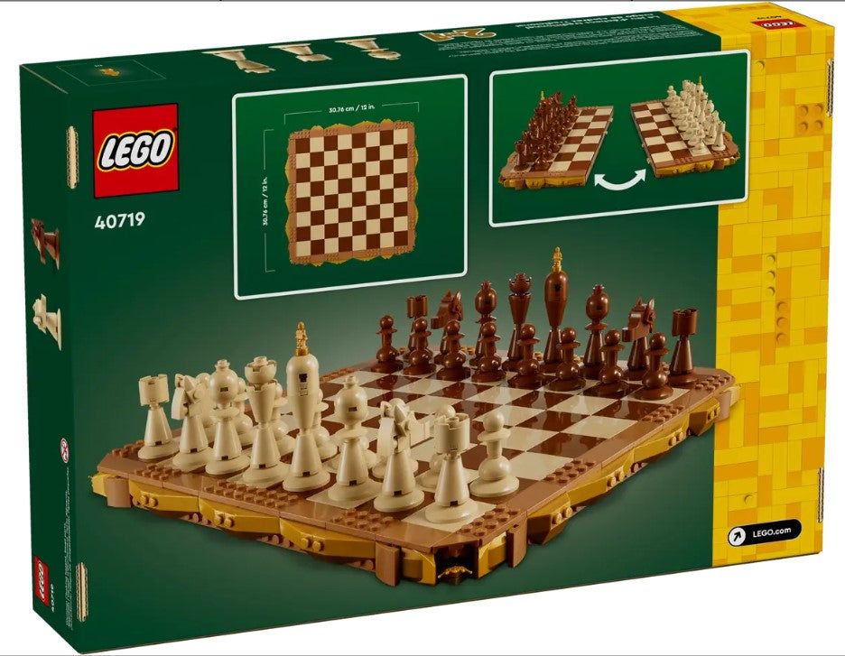 LEGO ICONIC Traditional Chess Set 40719 LEGOLAND Malaysia Resort Online Shop