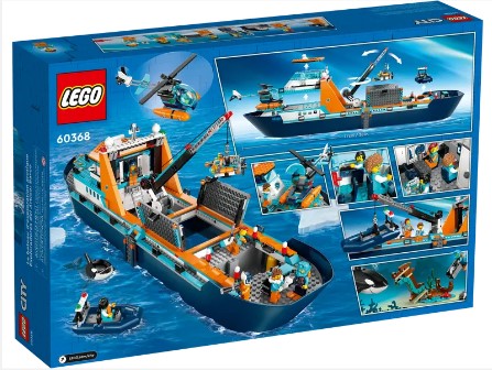 LEGO City Arctic Explorer Ship 60368 LEGOLAND Malaysia Resort Online Shop