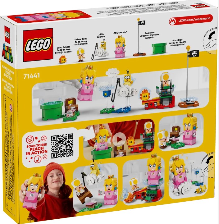 LEGO Adventures with Interactive LEGO Peach 71441