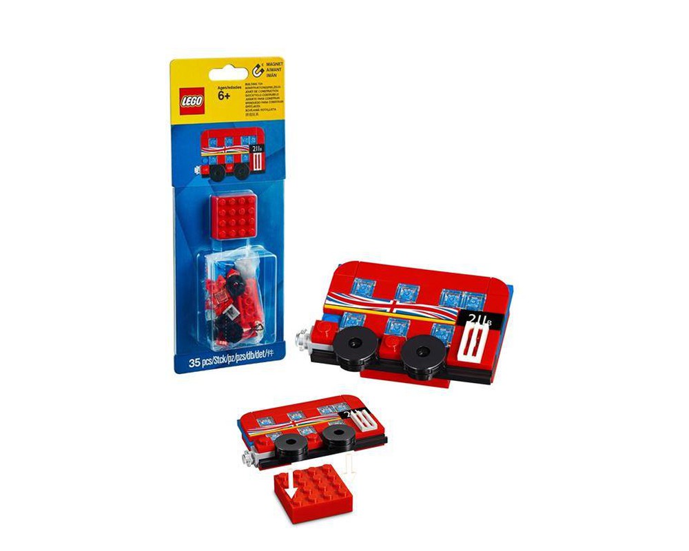 LEGO Iconic London Bus Magnet Build 853914 LEGOLAND Malaysia