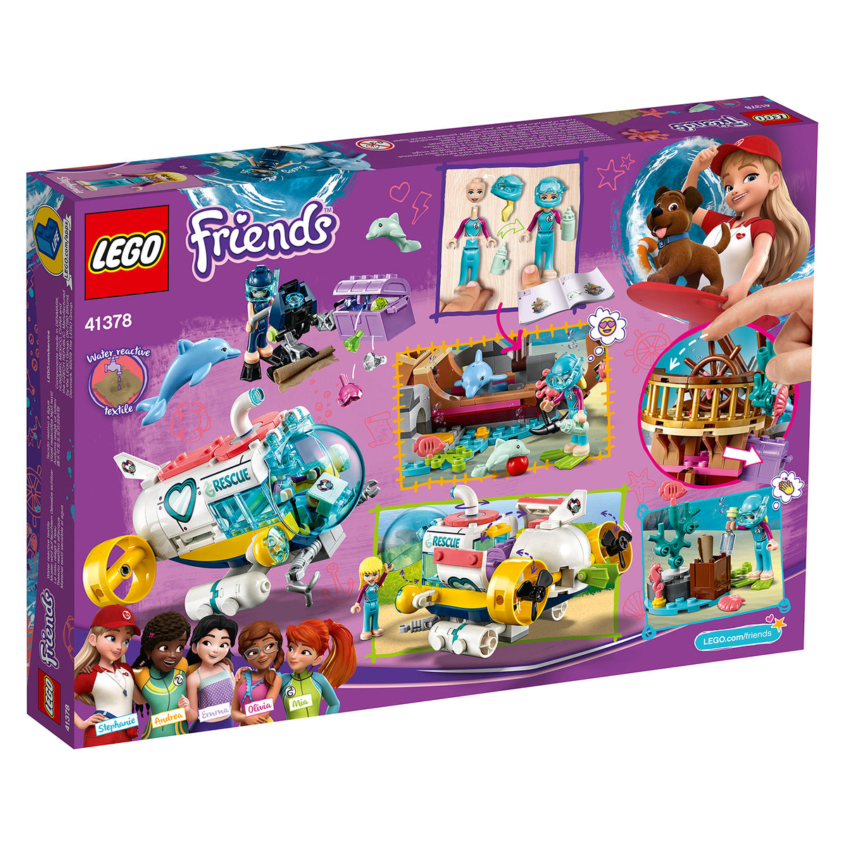 Dolphin rescue lego friends new arrivals