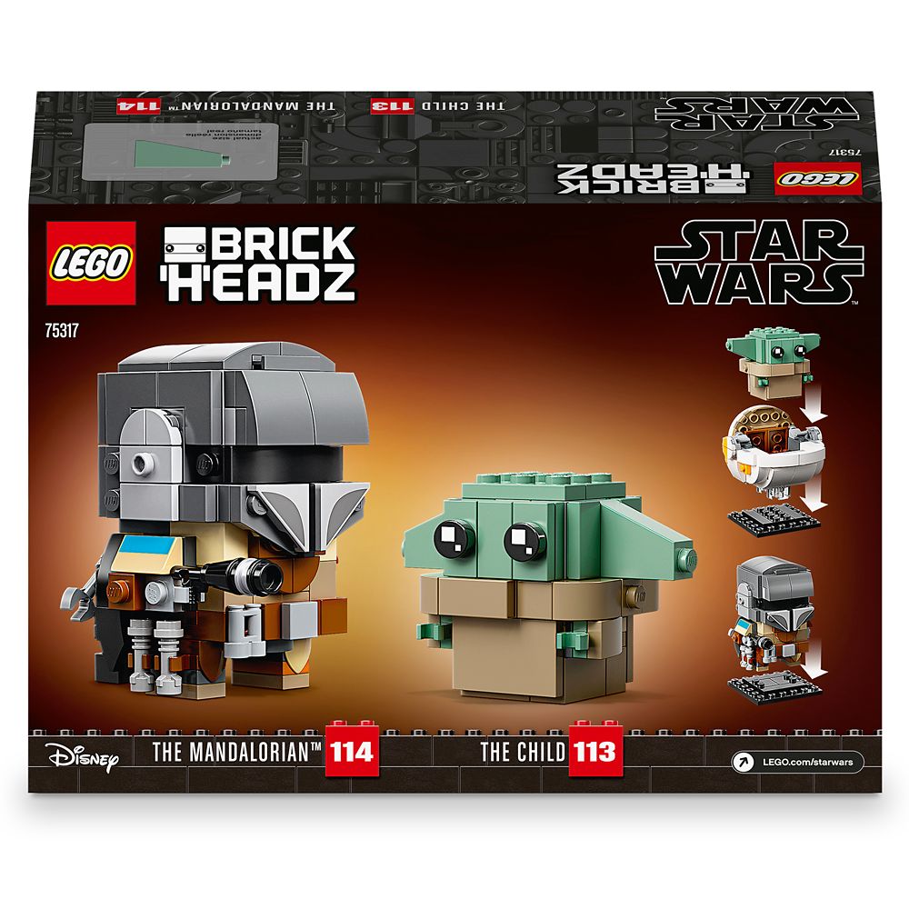 LEGO BrickHeadz Star Wars The Mandalorian 75317 - Tesco Groceries