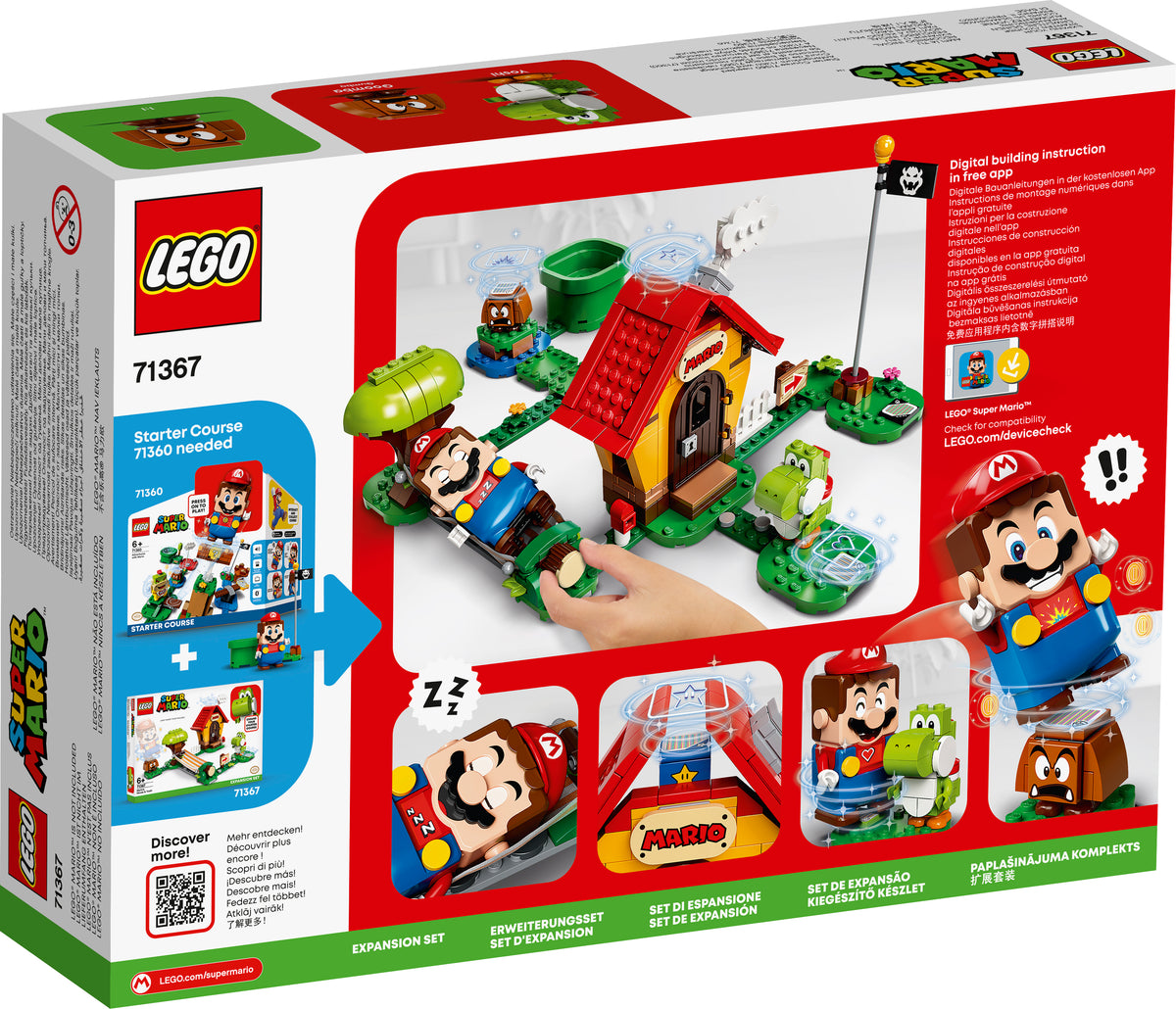 LEGO Super Mario Mario s House Yoshi 71367 LEGOLAND