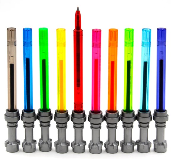 Star wars cheap lightsaber pen set