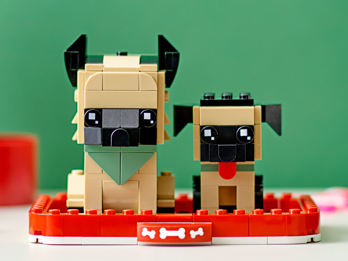 Lego brickheadz best sale german shepherd