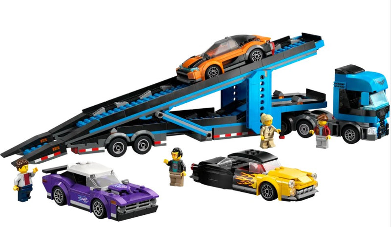 LEGO® Car Transporter Truck with Sports Cars 60408