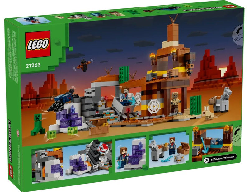 LEGO® Minecraft® The Badlands Mineshaft 21263