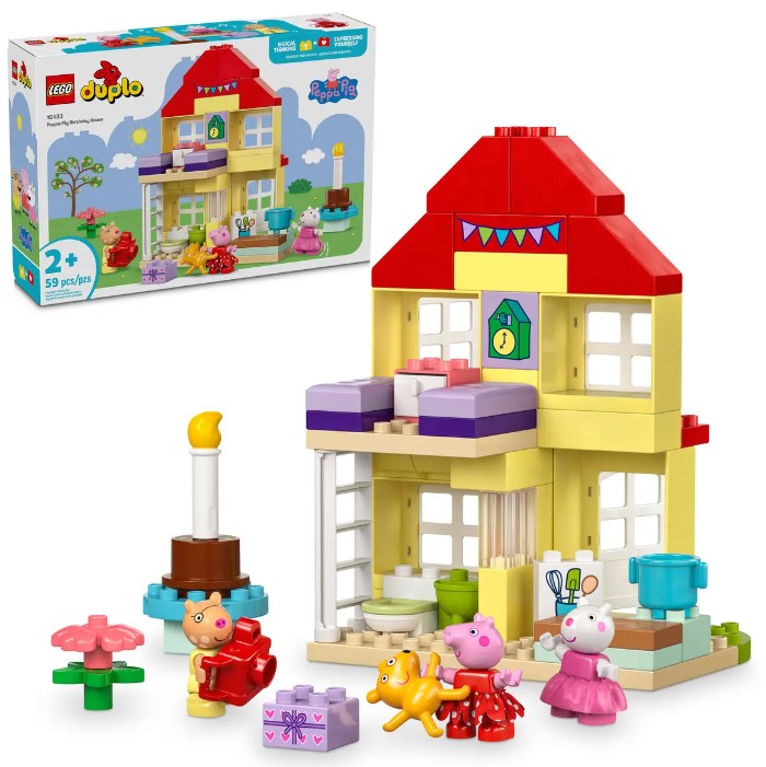 LEGO® DUPLO® Peppa Pig Birthday House 10433