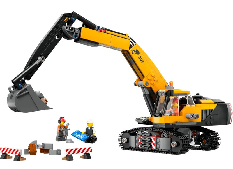 LEGO® Yellow Construction Excavator 60420