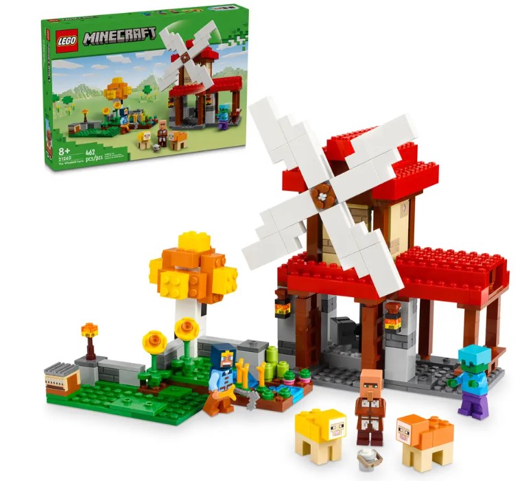 LEGO® Minecraft® The Windmill Farm 21262