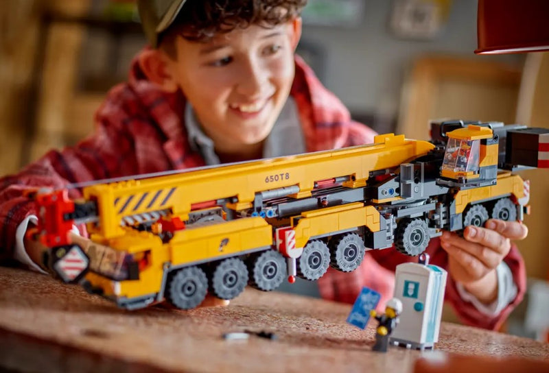 LEGO® Yellow Mobile Construction Crane 60409