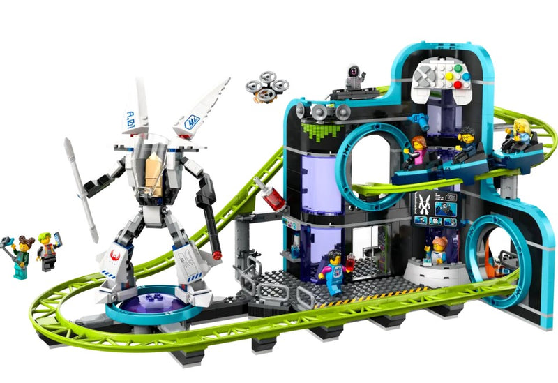 LEGO® City Robot World Roller-Coaster Park 60421