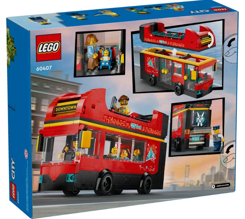 LEGO® Red Double-Decker Sightseeing Bus 60407