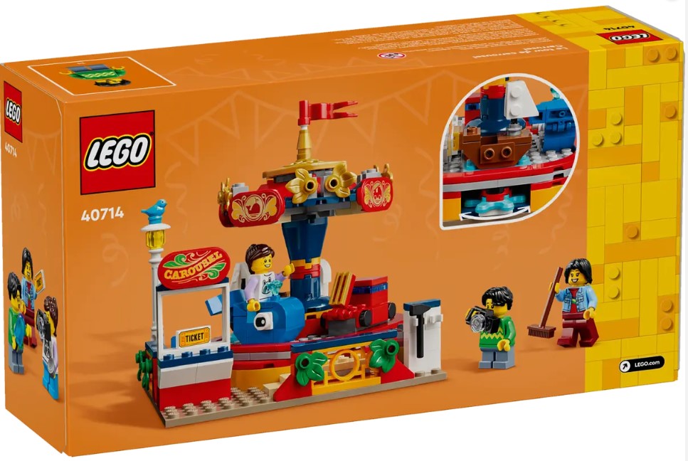 LEGO® Iconic Carousel Ride 40714 – LEGOLAND® Malaysia Resort Online Shop