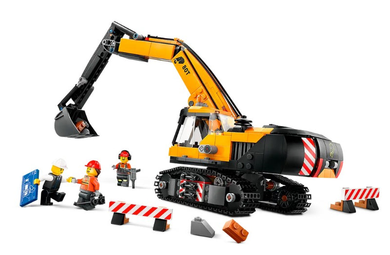 LEGO® Yellow Construction Excavator 60420