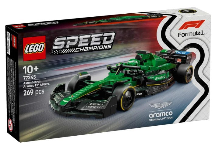 LEGO® Speed Champions Aston Martin Aramco F1® AMR24 Race Car 77245