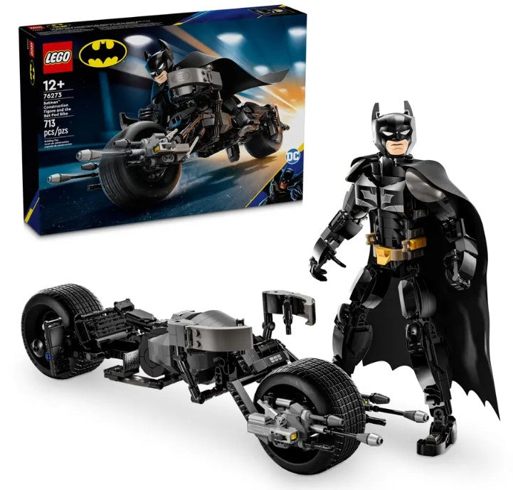 LEGO® Batman Construction Figure & the Bat-Pod Bike 76273