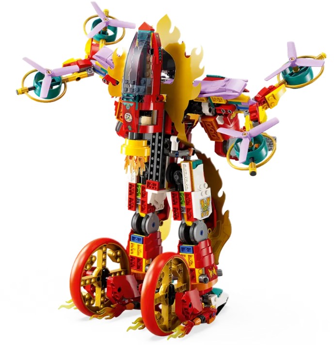 LEGO® Monkie Kid™ Nezha’s Ring of Fire Mech 80057