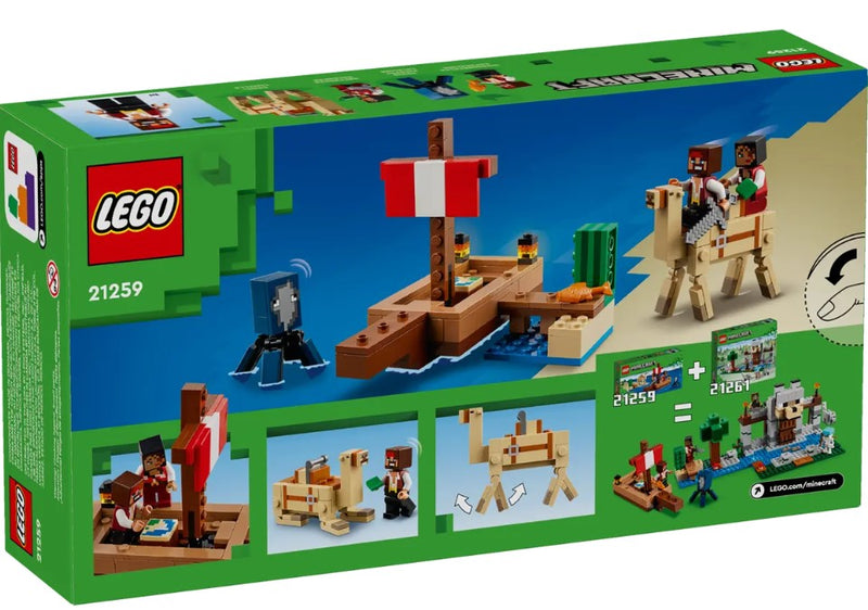 LEGO® Minecraft® The Pirate Ship Voyage 21259