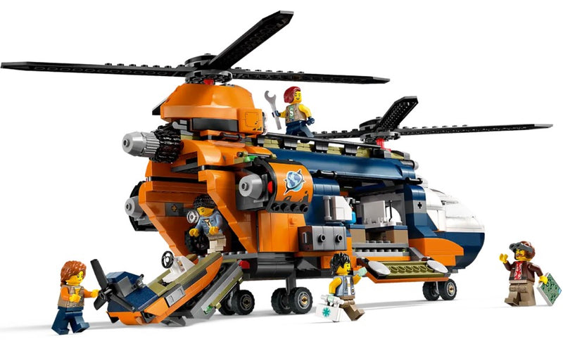 LEGO® Jungle Explorer Helicopter at Base Camp 60437