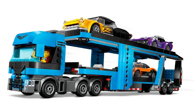 LEGO® Car Transporter Truck with Sports Cars 60408