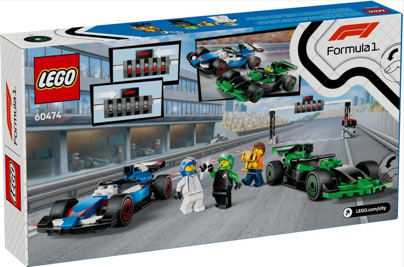 LEGO® City F1® Grid with VCARB & Sauber Race Cars 60474