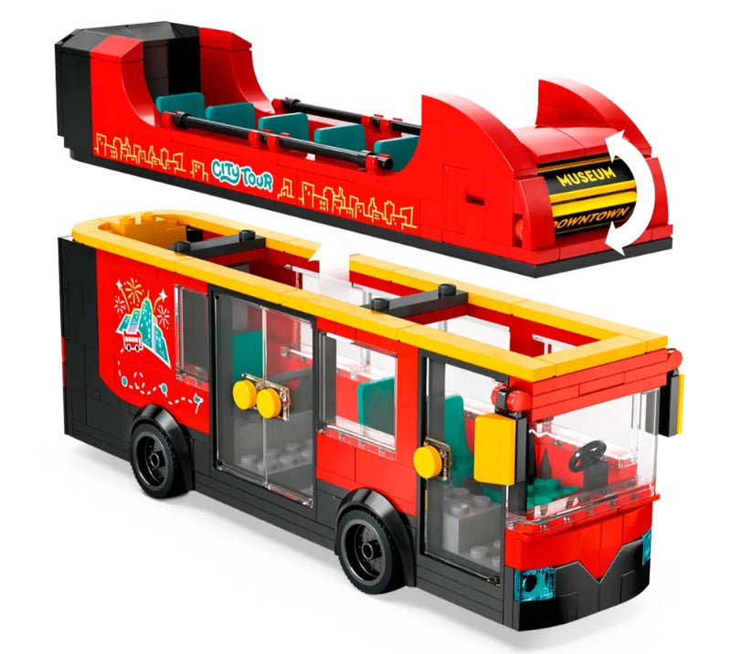 LEGO® Red Double-Decker Sightseeing Bus 60407