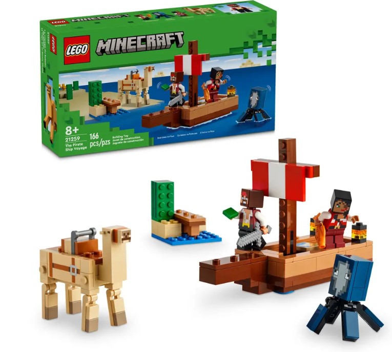 LEGO® Minecraft® The Pirate Ship Voyage 21259