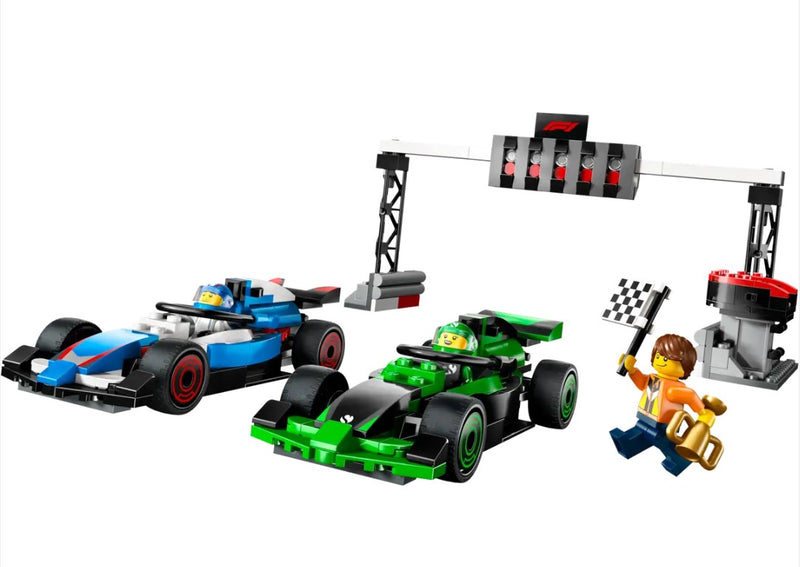 LEGO® City F1® Grid with VCARB & Sauber Race Cars 60474