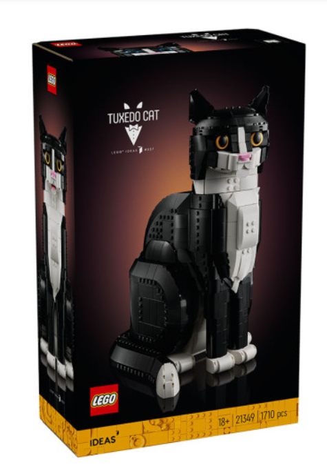 LEGO® Ideas Tuxedo Cat 21349