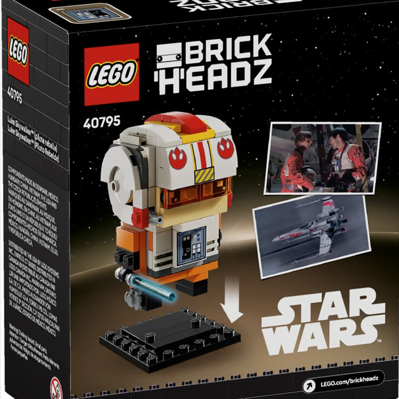LEGO® BrickHeadz™ Luke Skywalker™ (Rebel Pilot) 40795