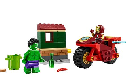 LEGO® Iron Man with Bike and The Hulk 76287