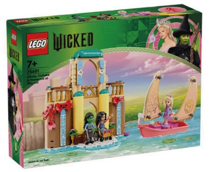 LEGO® Wicked Glinda, Elphaba & Nessarose at Shiz University 75681