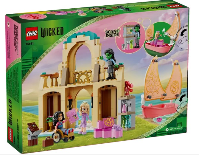 LEGO® Wicked Glinda, Elphaba & Nessarose at Shiz University 75681