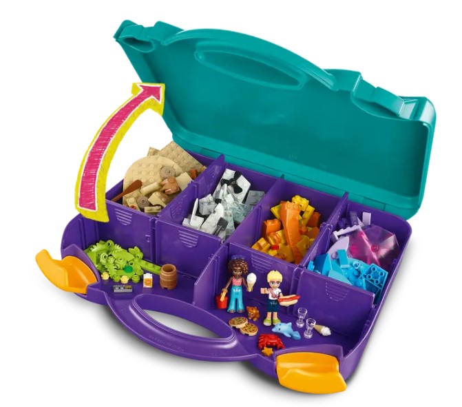 LEGO® Friends Creative Beach and Travel Suitcase 42672