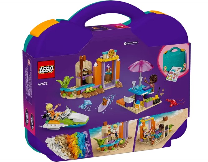 LEGO® Friends Creative Beach and Travel Suitcase 42672