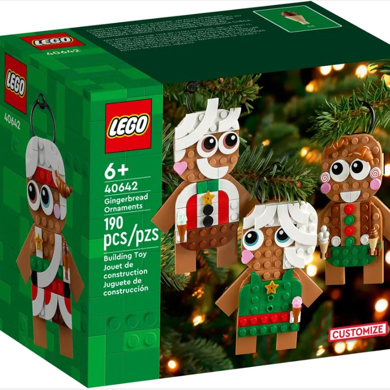 LEGO® Gingerbread Ornaments 40642