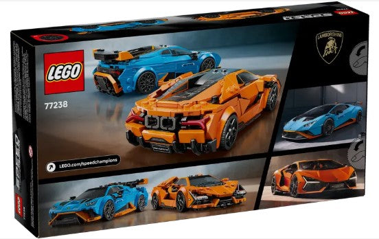 LEGO® Speed Champions Lamborghini Revuelto & Huracán STO 77238