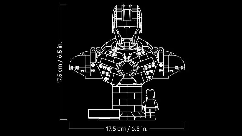 LEGO® Marvel Iron Man MK4 Bust 76327