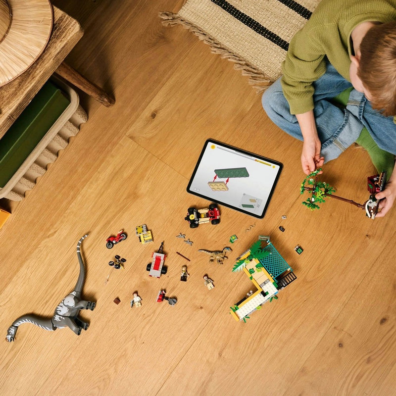 LEGO® Jurassic World Raptor & Titanosaurus Tracking Mission 76973