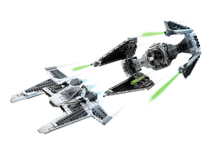 LEGO® Mandalorian Fang Fighter vs. TIE Interceptor 75348