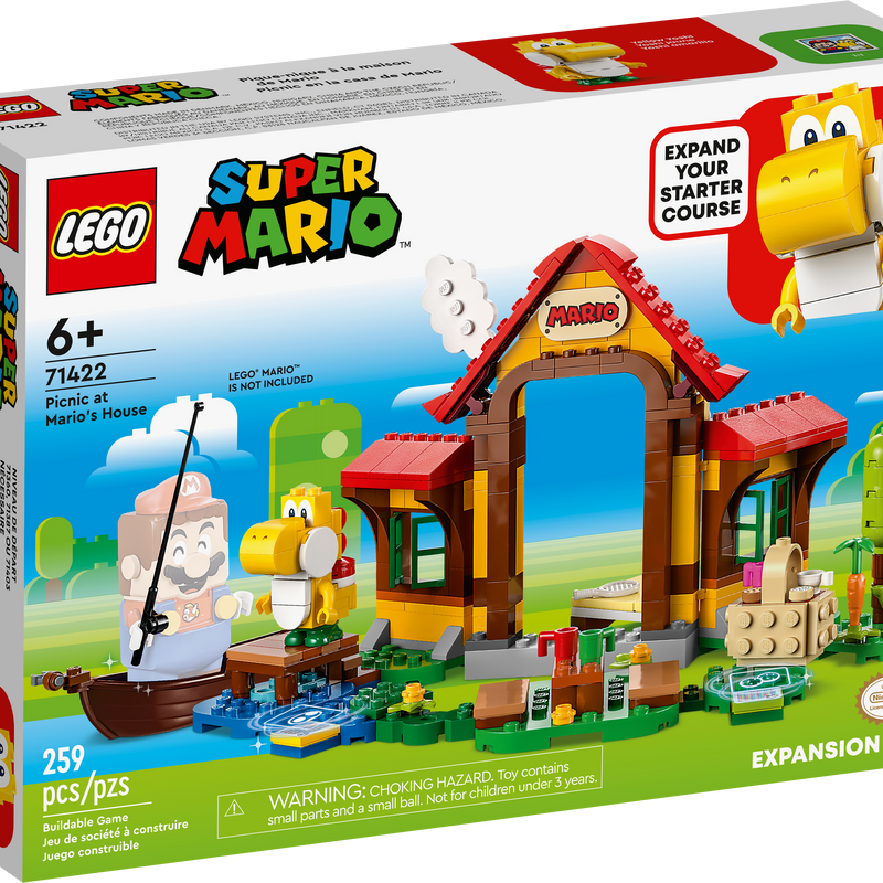 LEGO® Super Mario™ Picnic at Mario’s House Expan Set 71422