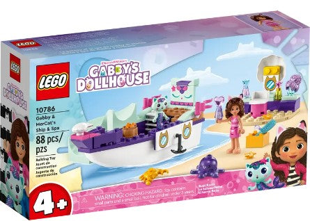 LEGO® Gabby's Dollhouse Gabby & MerCat’s Ship & Spa 10786