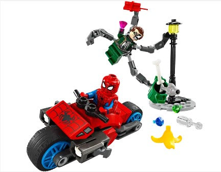 LEGO® Motorcycle Chase: Spider-Man vs. Doc Ock 76275