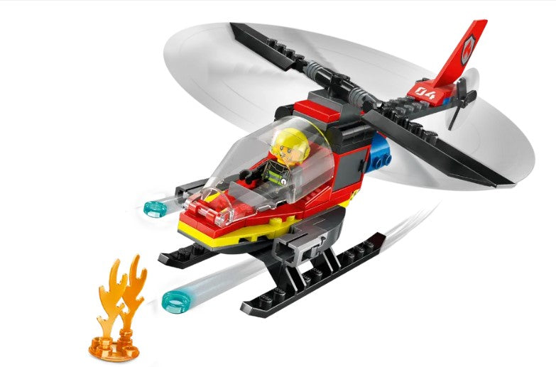 LEGO® City Fire Rescue Helicopter toy 60411