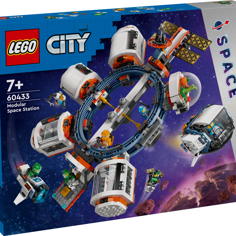 LEGO® City Modular Space Station model playset 60433