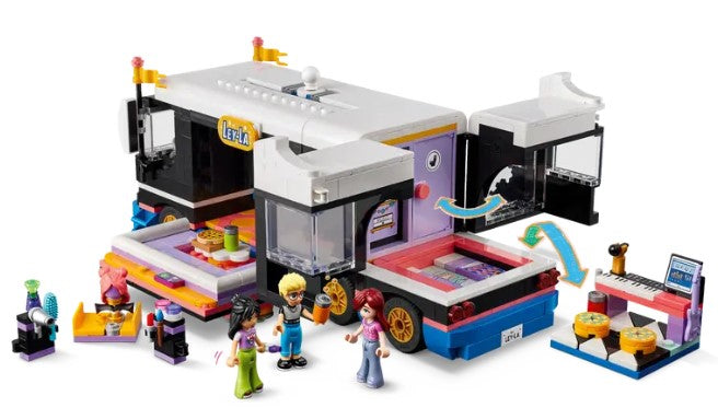 LEGO® Friends Pop Star Music Tour Bus 42619
