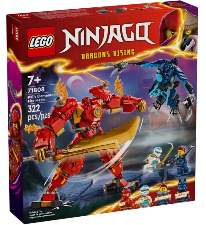 LEGO® NINJAGO® Kai's Elemental Fire Mech 71808 – LEGOLAND® Malaysia ...