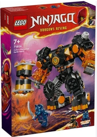 LEGO® NINJAGO® Cole's Elemental Earth Mech 71806